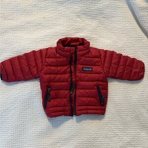 Patagonia Red Puffer Jacket - 3-6M but runs big!